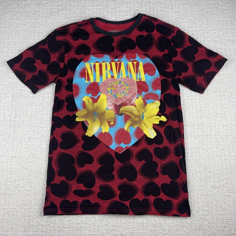 Nirvana Heart Shaped Box 2016 Concert Tour Kurt Cobain Small RARE